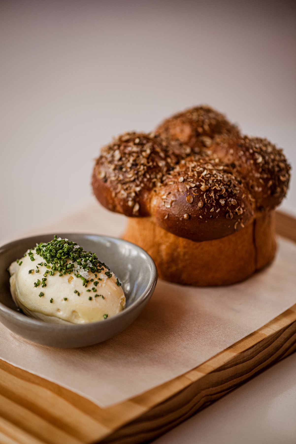 Pain au lait japonais, beurre à la harissa
