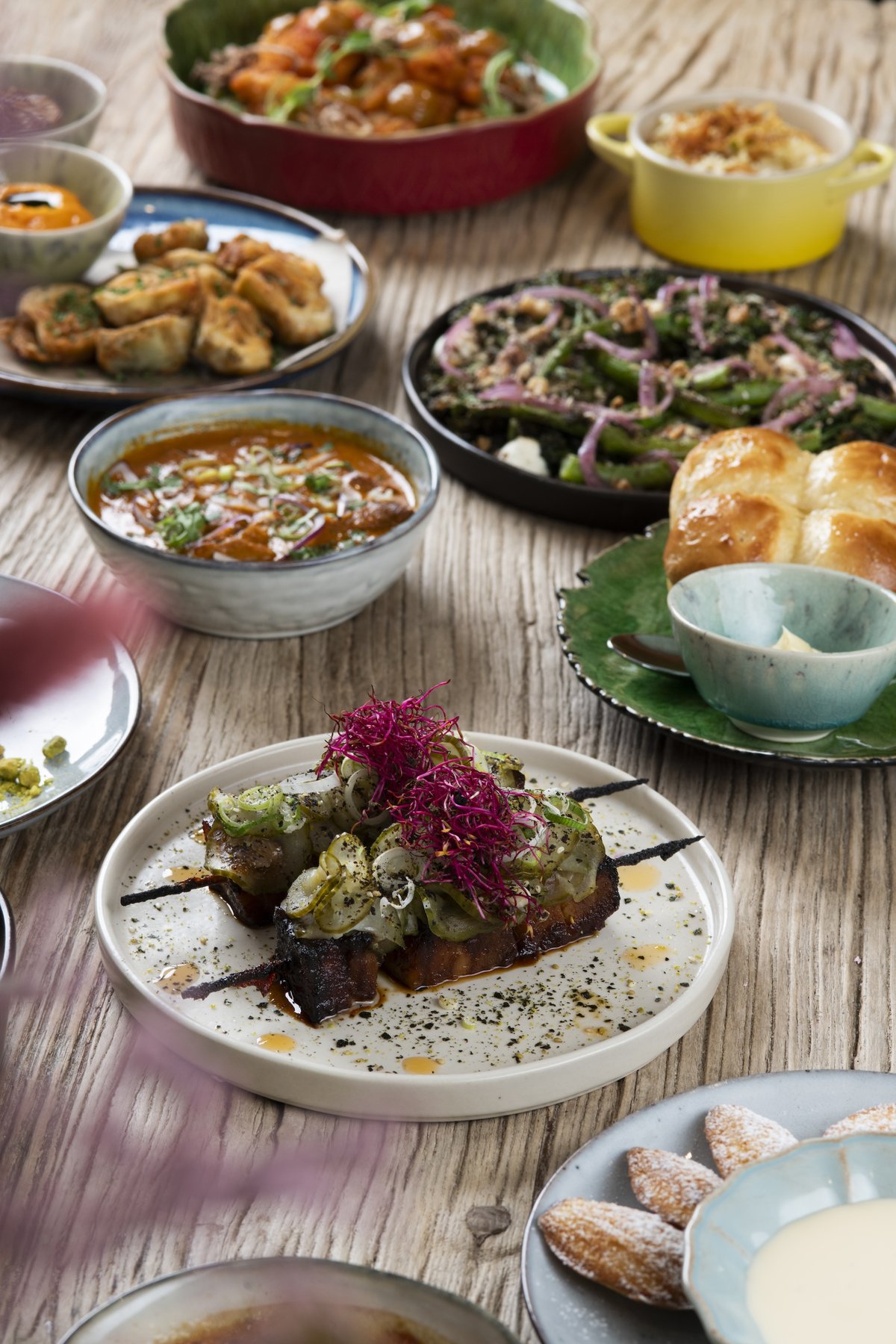 Une table d’assiettes à partager chez Jeannette
