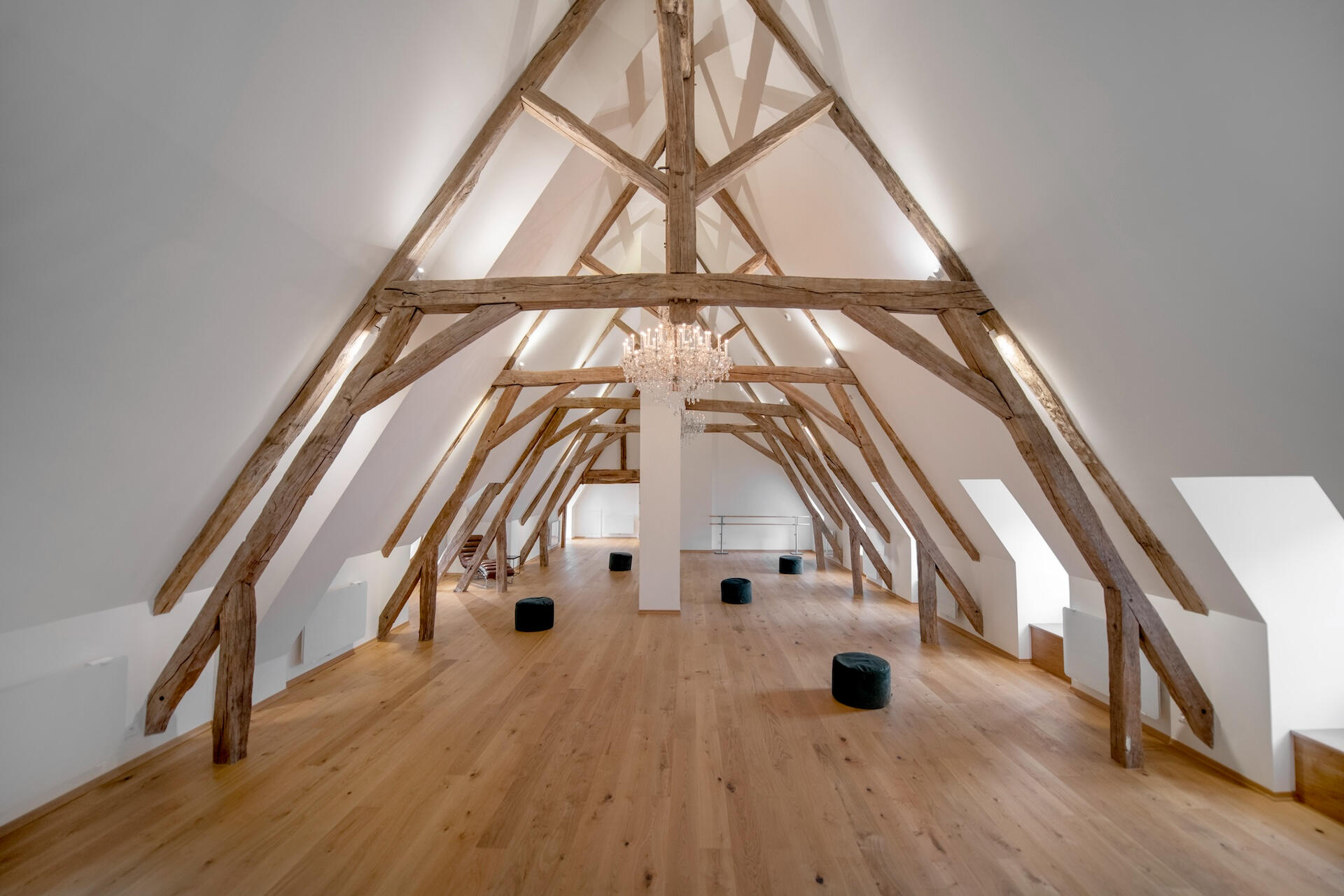 Le loft aménagé sous les combles