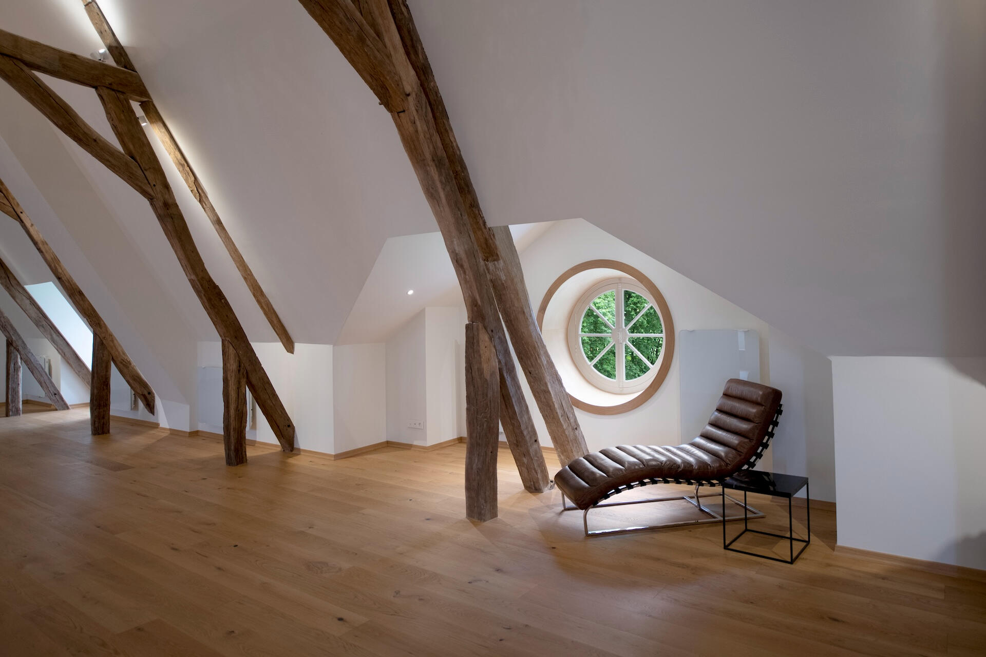 Le loft aménagé sous les combles
