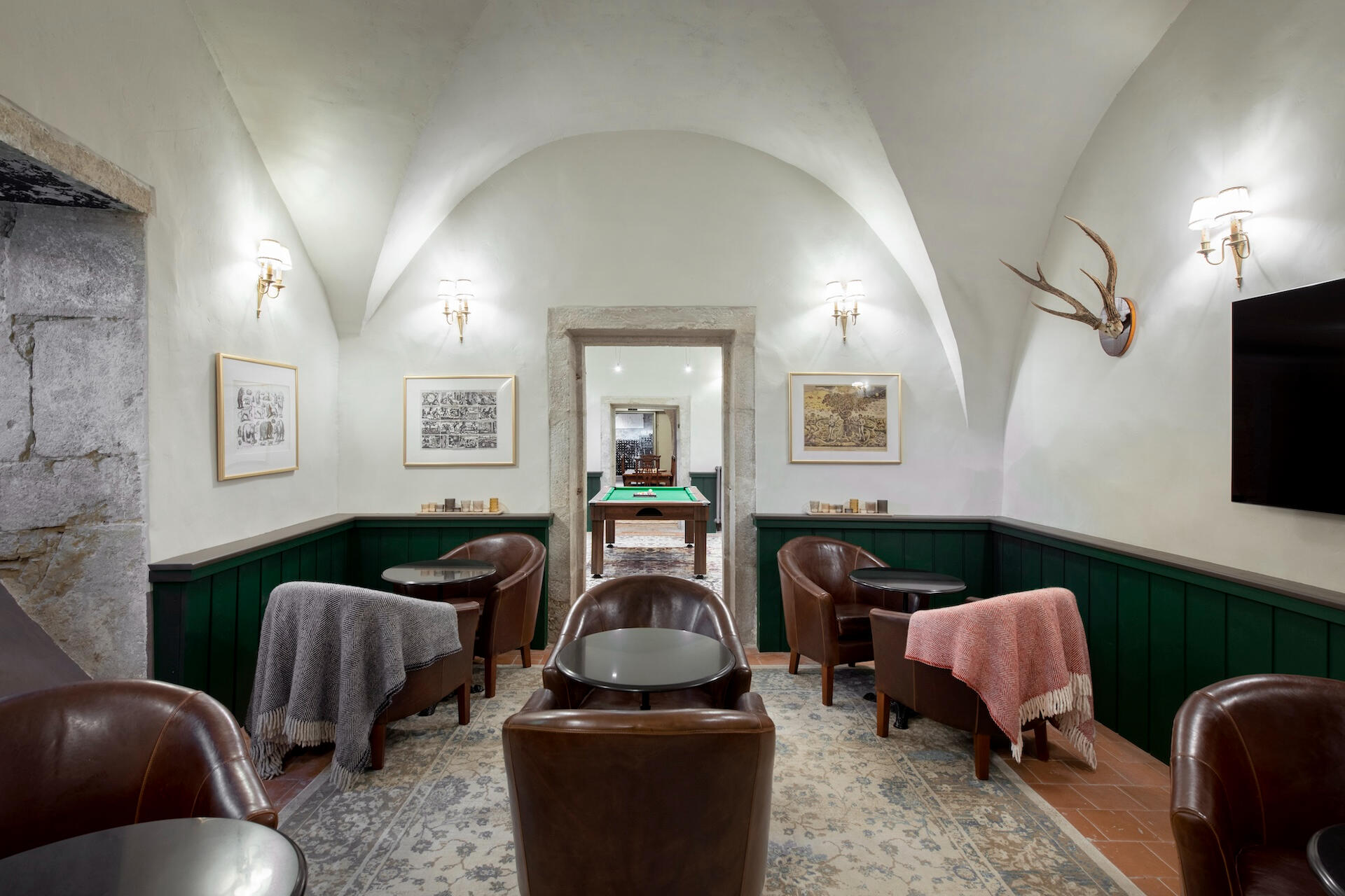 La cave voûtée du château
